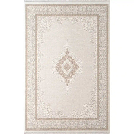 Covor ANETTA 03319C, 160x230 cm, forma dreptunghiulara, acril, crem/bej