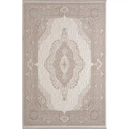 Covor ANETTA 03322A, 160x230 cm, forma dreptunghiulara, acril, crem/bej