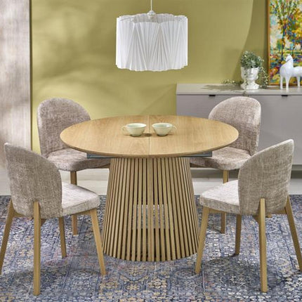 Masa extensibila FARGO, stejar, 120/210x120x77 cm