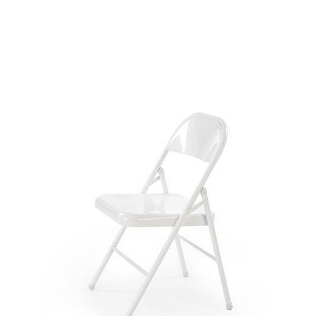 Scaun K565, alb, metal, 46x47x75 cm