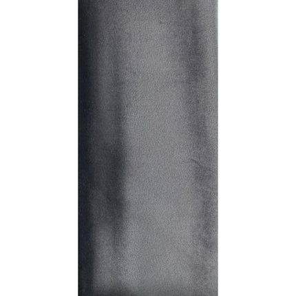 Scaun cu stofa din catifea Azalia, gri inchis, 61x44x86 cm