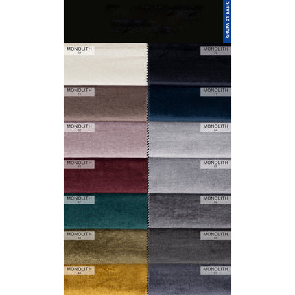 Coltar MONTELLA XL, personalizabil, 372x207/180x88 cm, reglaj electric, 5 perne decorative