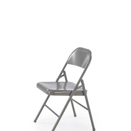 Scaun K565, gri, metal, 46x47x75 cm