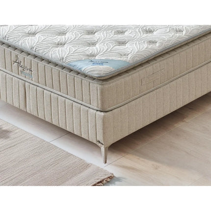 Saltea fermitate ridicata ALEGRA, bej, 140x200 cm