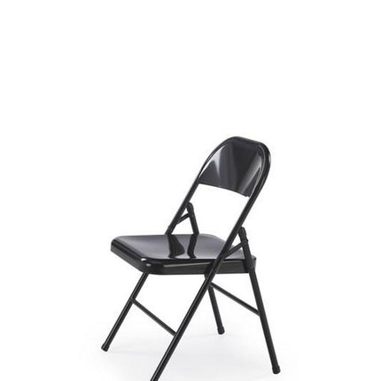 Scaun K565, negru, metal, 46x47x75 cm
