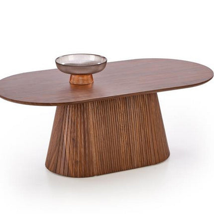 Masuta cafea GISELA, nuc, 120x60x46 cm