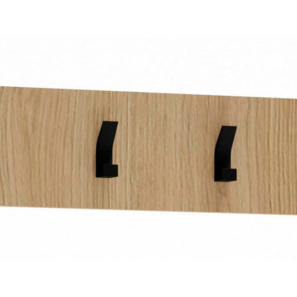 Cuier CLIF W-100, stejar artisan, PAL laminat, 100x15 cm