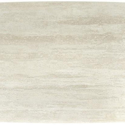 Masa extensibila SALIX, travertin/casmir, piatra sinterizata/otel, 180/260x90x76 cm