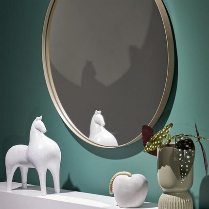 Oglinda PATINA, auriu, 70x70 cm