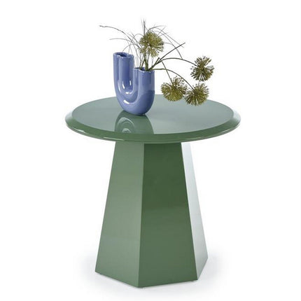 Masuta cafea LOCA, verde deschis, 50x47 cm
