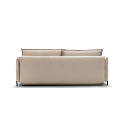 Canapea extensibila Amalfi, stofa catifelata maro - Monolith 15, 226x105x90 cm
