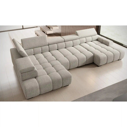 Coltar BULL XL, personalizabil, cu reglaj electric si tetiere reglabile, 393x205x97 cm