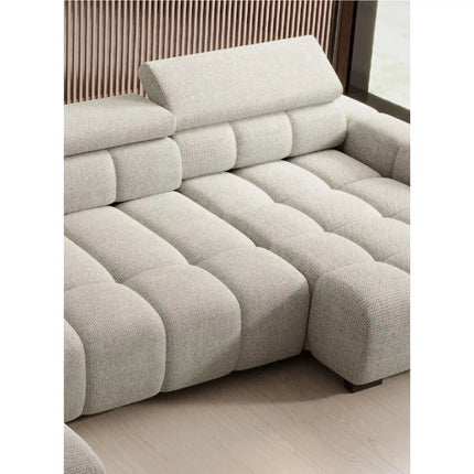 Coltar BULL XL, personalizabil, cu reglaj electric si tetiere reglabile, 393x205x97 cm
