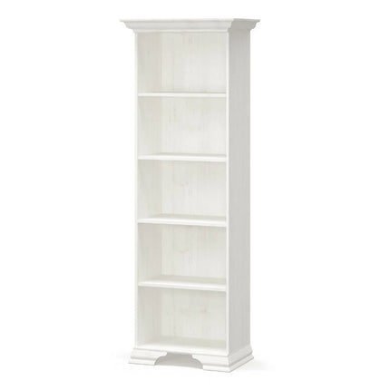 Biblioteca IRYS, pin alb anderson, PAL laminat, 70x43x198 cm