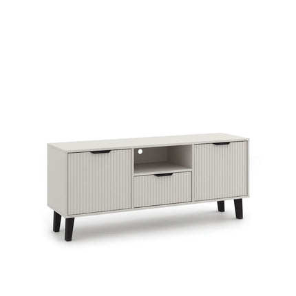 Comoda tv eleganta BORG, casmir, PAL laminat, 140x39x58 cm
