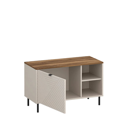 Dulap incaltari EVO, casmir/stejar, PAL laminat, 90x40x55 cm