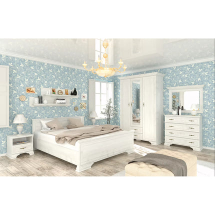 Pat IRYS 160x200, pin alb anderson, PAL laminat
