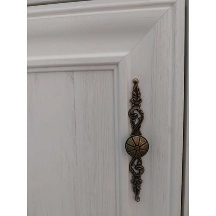 Set mobilier living IRYS, pin alb anderson, PAL laminat, 3 piese