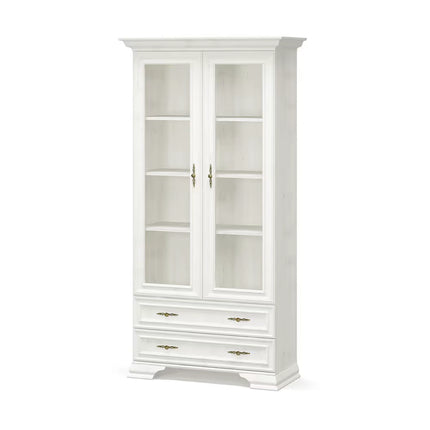 Set mobilier living IRYS, pin alb anderson, PAL laminat, 7 piese