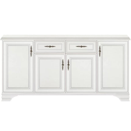Comoda IDENTO, alb, PAL, 184x44.5x90.5 cm