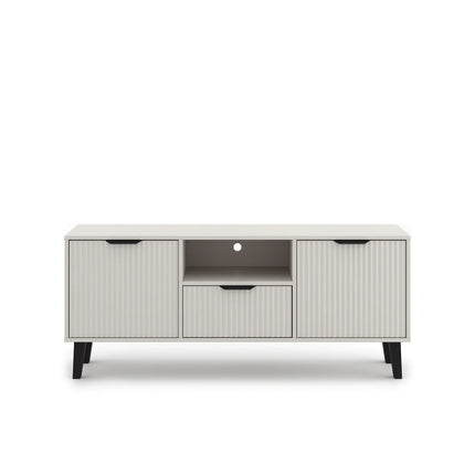 Comoda tv eleganta BORG, casmir, PAL laminat, 140x39x58 cm