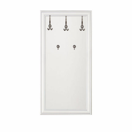 Cuier IDENTO, alb, PAL, 75x3x144 cm