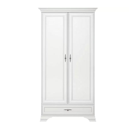 Mobilier living alb clasic IDENTO 2, PAL, 3 piese