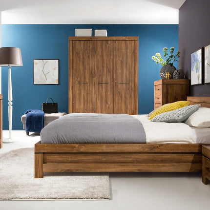 Noptiera GERMAN, stejar, PAL, 53x45x35 cm