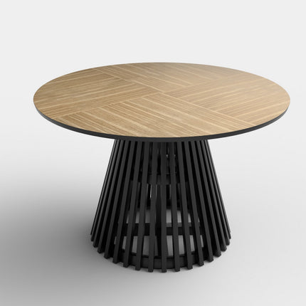 Masa rotunda Miyaki, 120/77 cm
