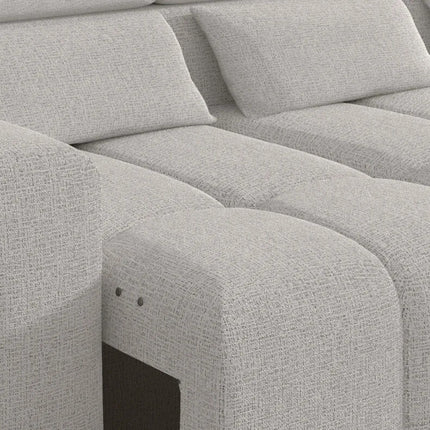 Coltar PANAMA S, personalizabil, cu reglaj electric, 290x188x98 cm