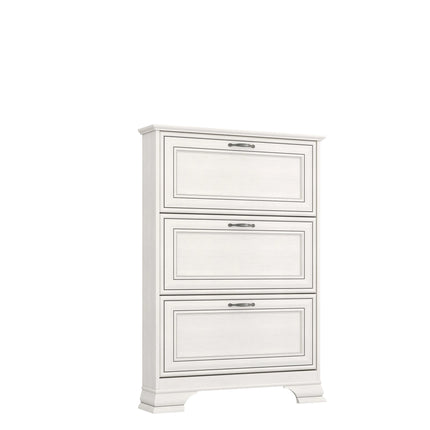 Pantofar TIFFANY II, crem, PAL laminat, 84x18x120 cm