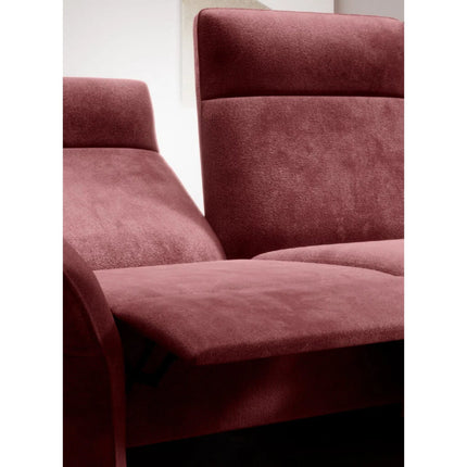 Coltar Stelvio, personalizabil, fix, sistem recliner, 286x160x103/50 cm