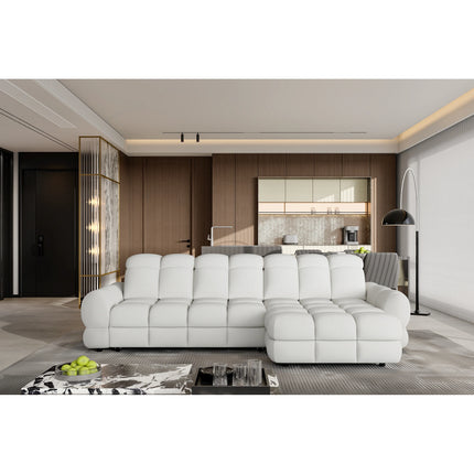Coltar TOLLO MINI extensibil, personalizabil, cu lada depozitare, 283x172x106 cm