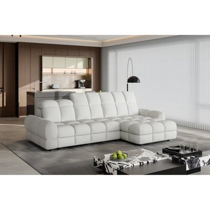 Coltar TOLLO MINI extensibil, personalizabil, cu lada depozitare, 283x172x106 cm