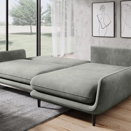 Coltar extensibil SOLANO, personalizabil, cu lada depozitare, 260x167x83 cm