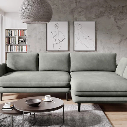 Coltar extensibil SOLANO, personalizabil, cu lada depozitare, 260x167x83 cm