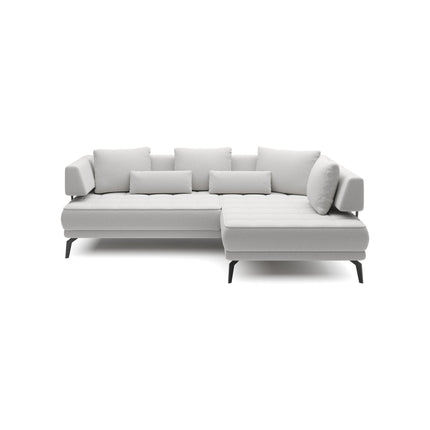 Coltar GIOTTO, personalizabil, adancimea reglabila electric, 242x176x75/85 cm