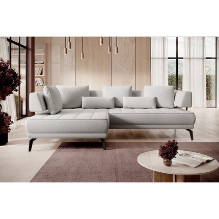 Coltar GIOTTO, personalizabil, adancimea reglabila electric, 242x176x75/85 cm