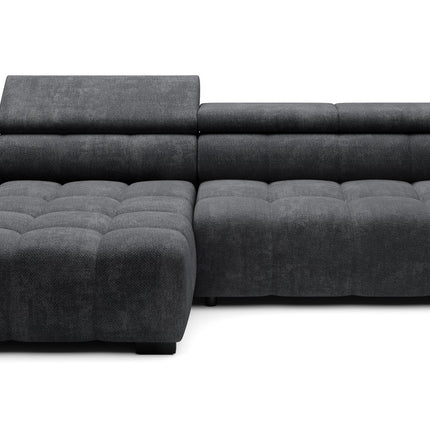 Coltar BULL S, personalizabil, cu reglaj electric si tetiere reglabile, 285x168x97 cm