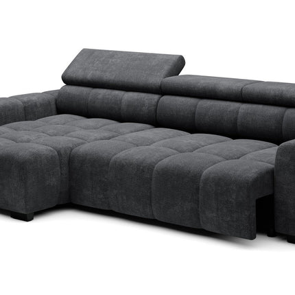 Coltar BULL S, personalizabil, cu reglaj electric si tetiere reglabile, 285x168x97 cm