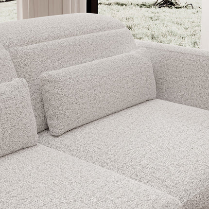 Coltar BARILLO S, personalizabil, cu reglaj electric si tetiere reglabile, 261x170x97 cm