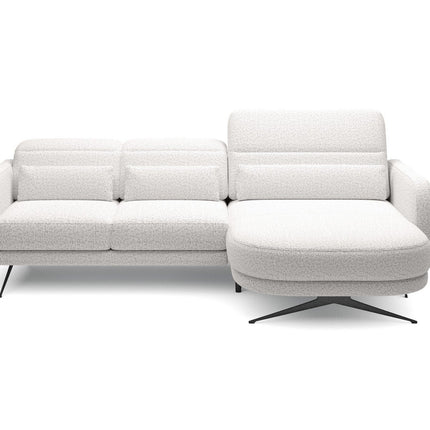 Coltar BARILLO S, personalizabil, cu reglaj electric si tetiere reglabile, 261x170x97 cm