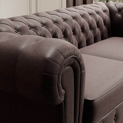 Canapea CHESTERFIELD 3, personalizabil, 206x96x77 cm