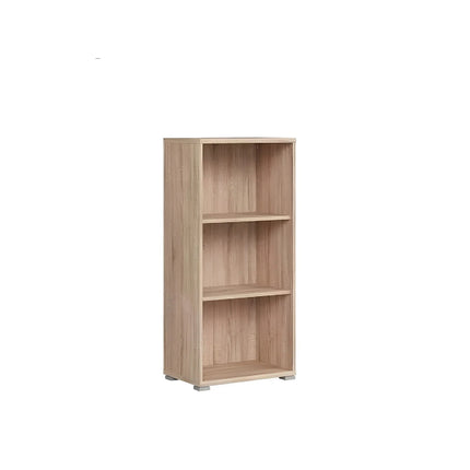 Biblioteca OFFICE, stejar sonoma, PAL, 53x35x114 cm