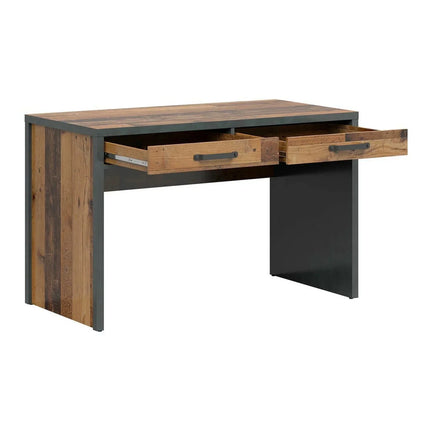 Birou WESTON, maro/gri grafit, PAL laminat, 120x60x76 cm