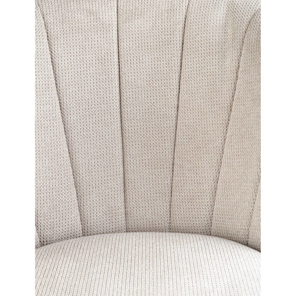 Scaun K459, bej/negru, stofa clasica/otel, 60x59x79 cm