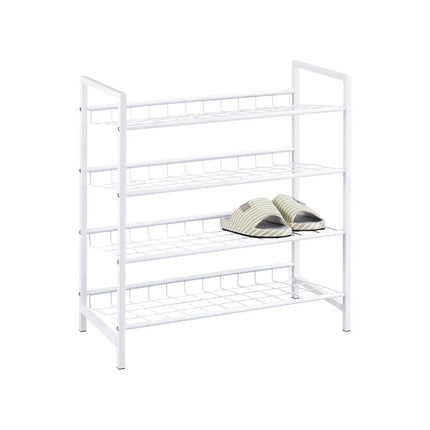Pantofar JANA, alb, metal, 63x30x70 cm
