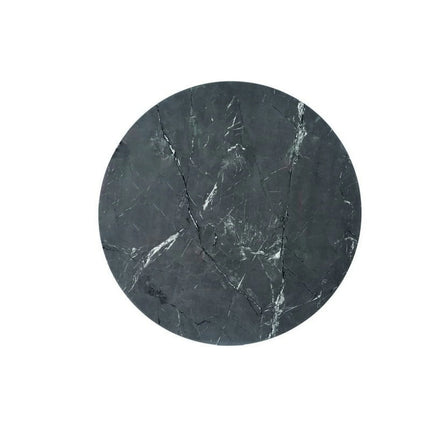 Masa CYRYL, cu efect de piatra neagra, 140x80
