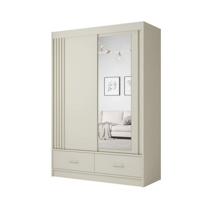 Dulap CANADA CA31-150, casmir, PAL, cu 2 usi si 2 sertare, 150x60x215 cm