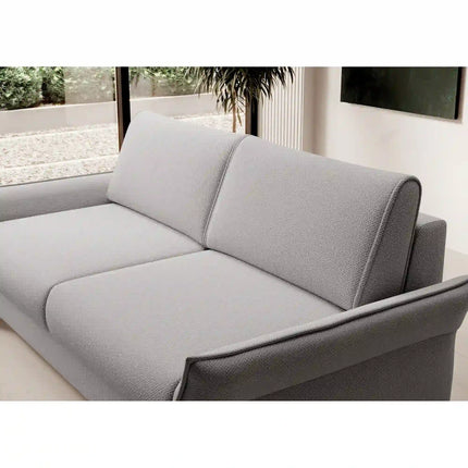 Canapea extensibila CANTO 160, stofa maro - Rosario 472, 218x106x82 cm
